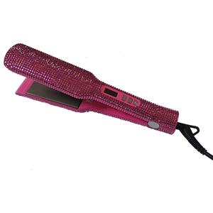 1.5 inch professional bling hair straightener iron