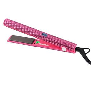 Rhinestones Crystal Diamond 480F Hair Straightner Iron